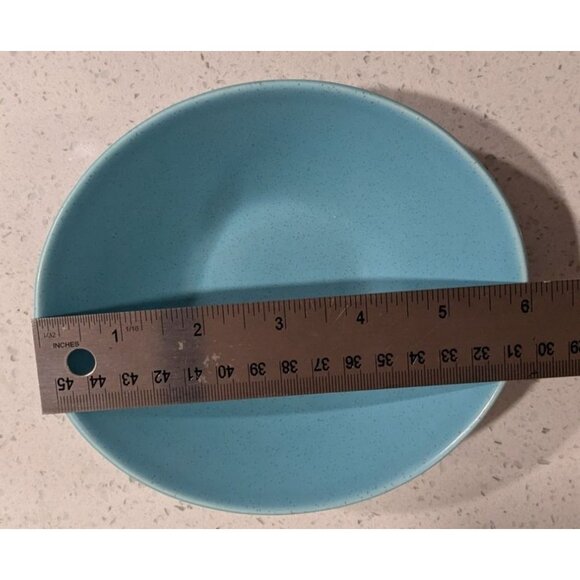 Vernon ware Heavenly days Speckled Blue Ceramic Chowder Bowl - Picture 3 of 10